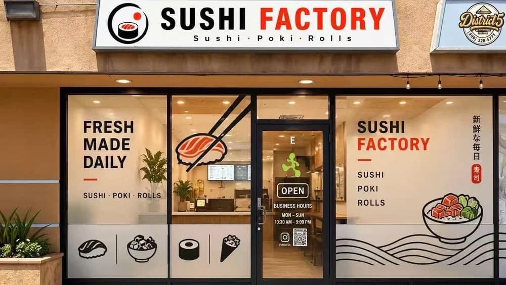 Sushi Factory Poki — Japanese · Sushi · Poke