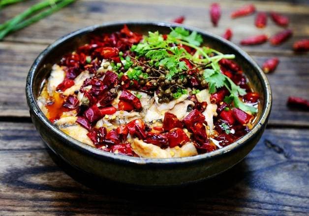 Poached Fish in Hot Chili 水煮鱼 — Chengdu Famous Food