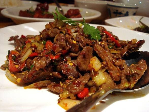 Spicy Cumin Beef 香辣孜然牛肉 — Chengdu Famous Food