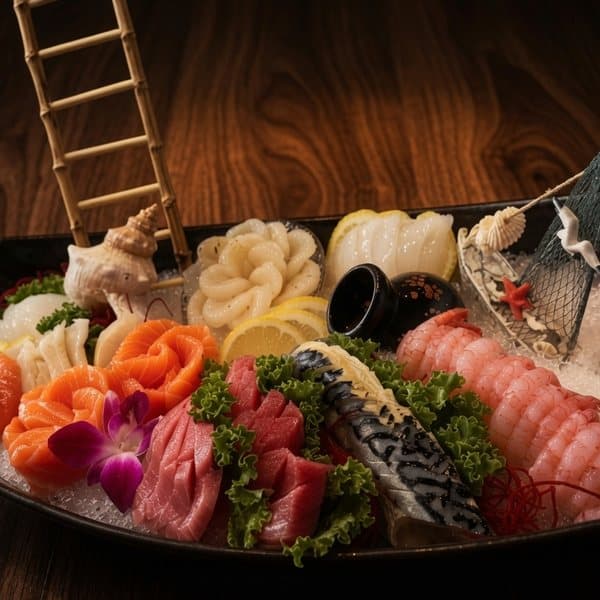 Sashimi Boat — Legend Sushi Orlando