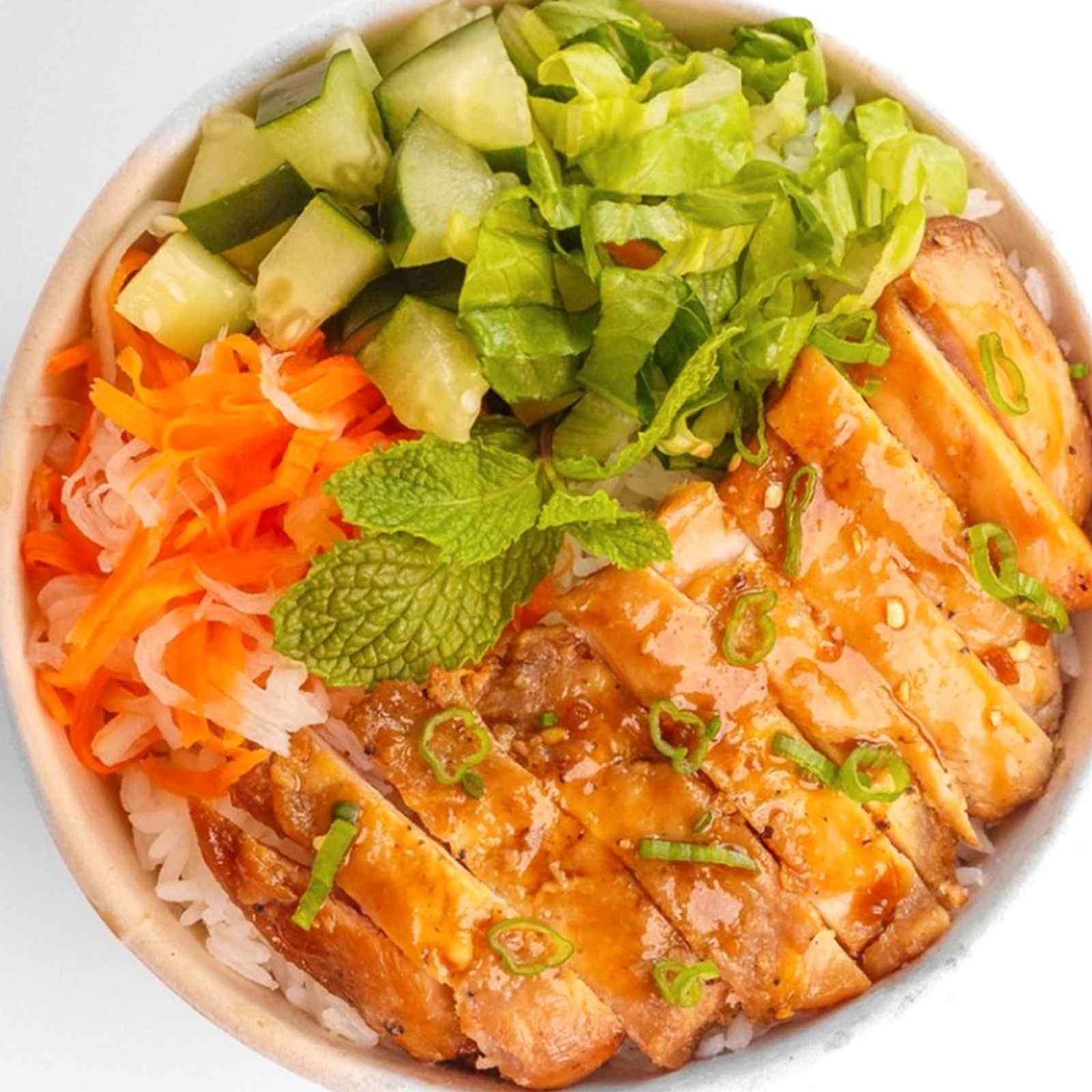 Grilled Chicken Bowl — Moge Tee Durham