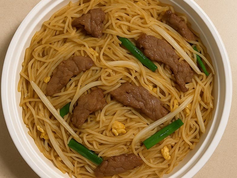 Beef Chow Mei Fun — Dragon King J