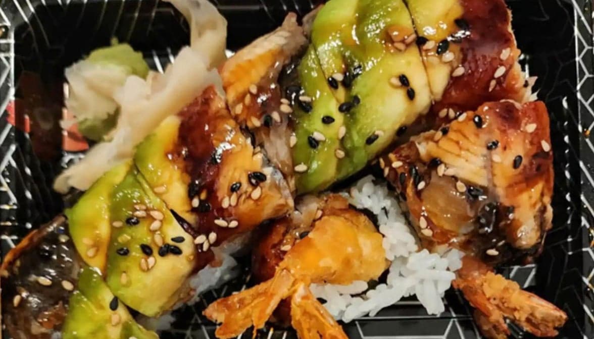 Black Dragon Roll — Hokkaido Ramen House & Sushi Bar