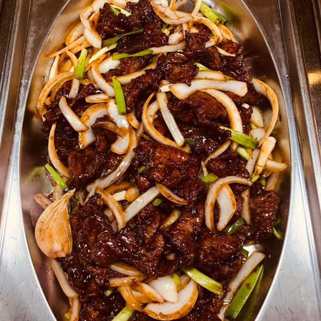 Mongolian Beef — LA Downtown Buffet