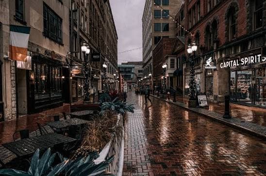 West Hartford Connecticut evening street photography