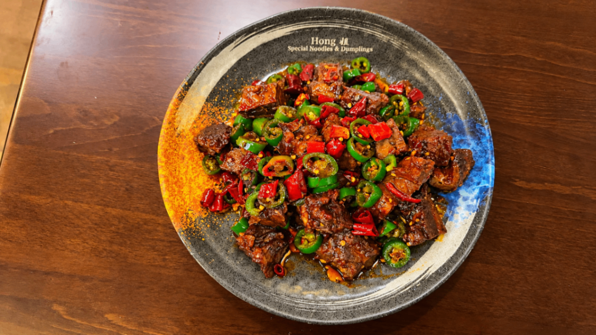 Stir-Fried Spicy Braised Beef