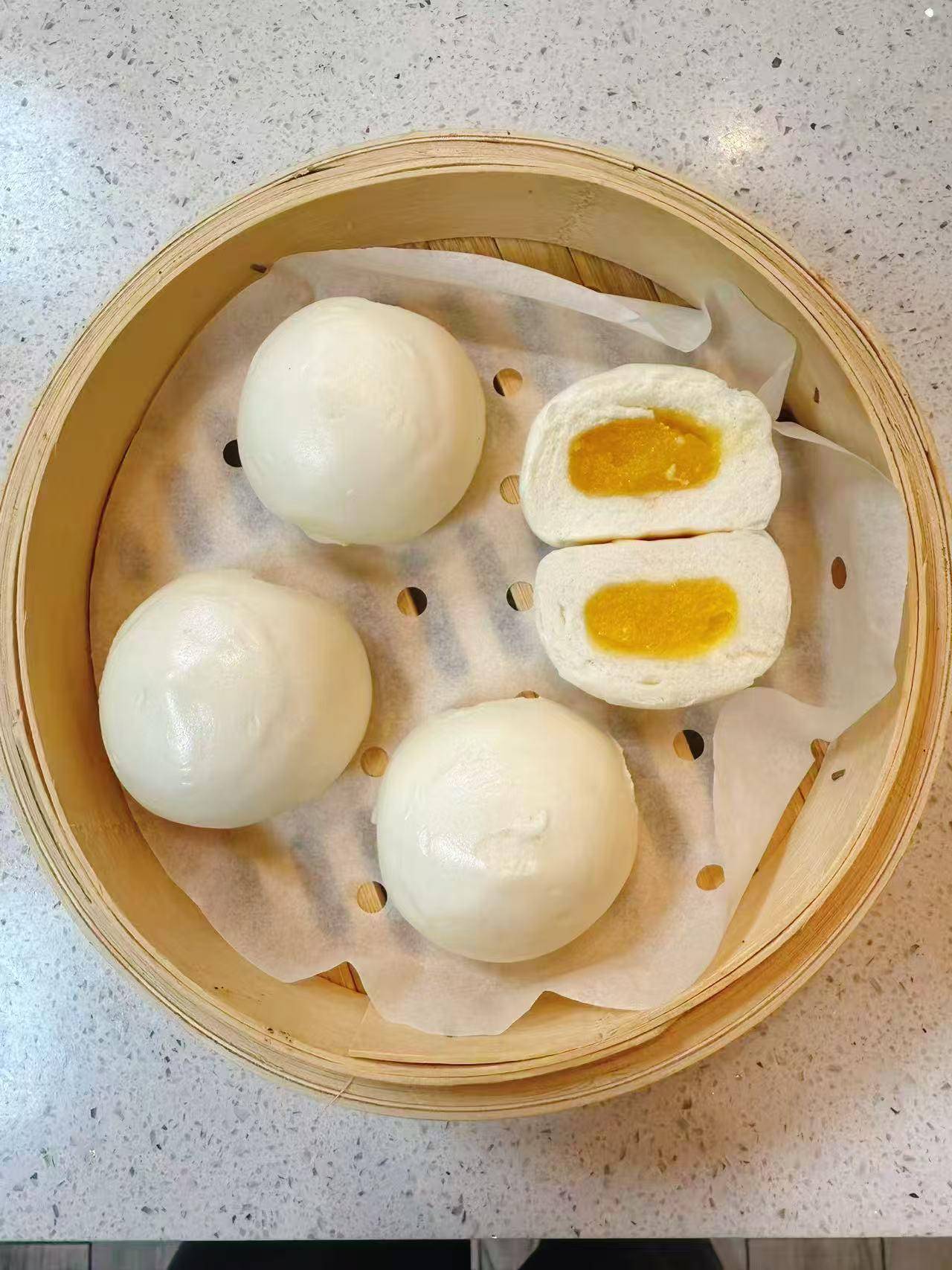 Chinese Custard Bun(4pcs)