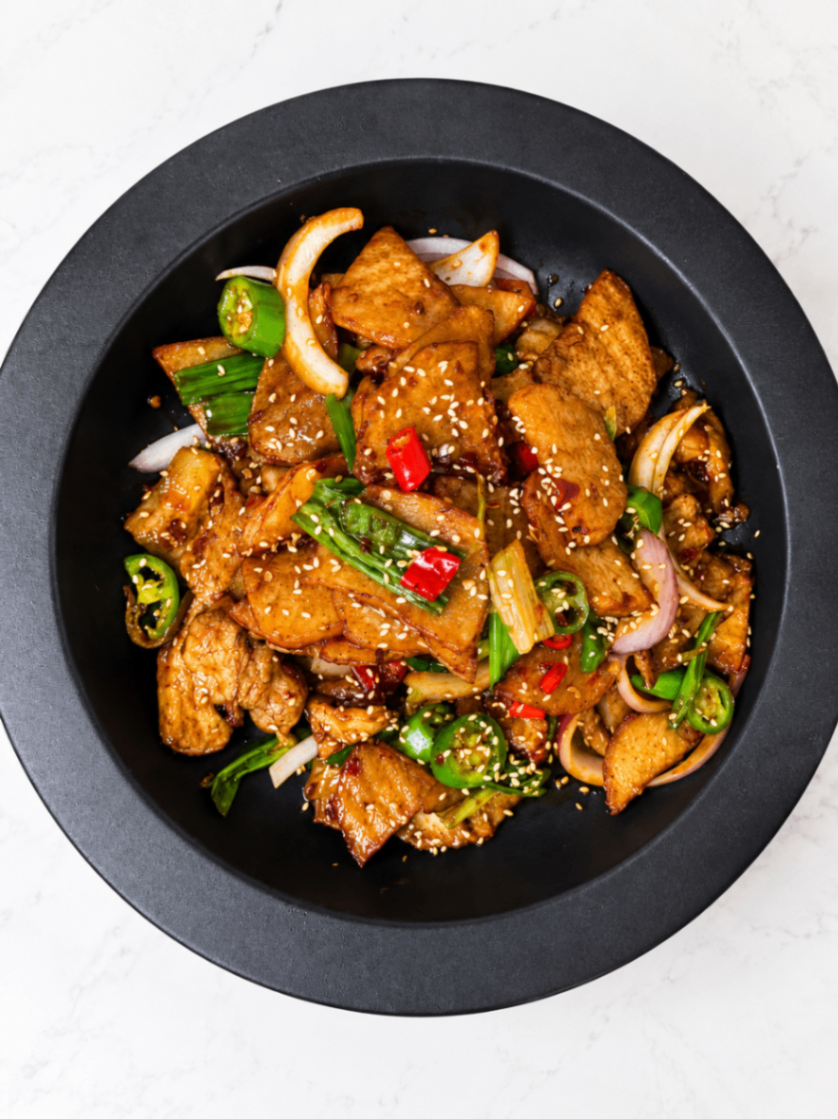 Dry Pot Fish Tofu