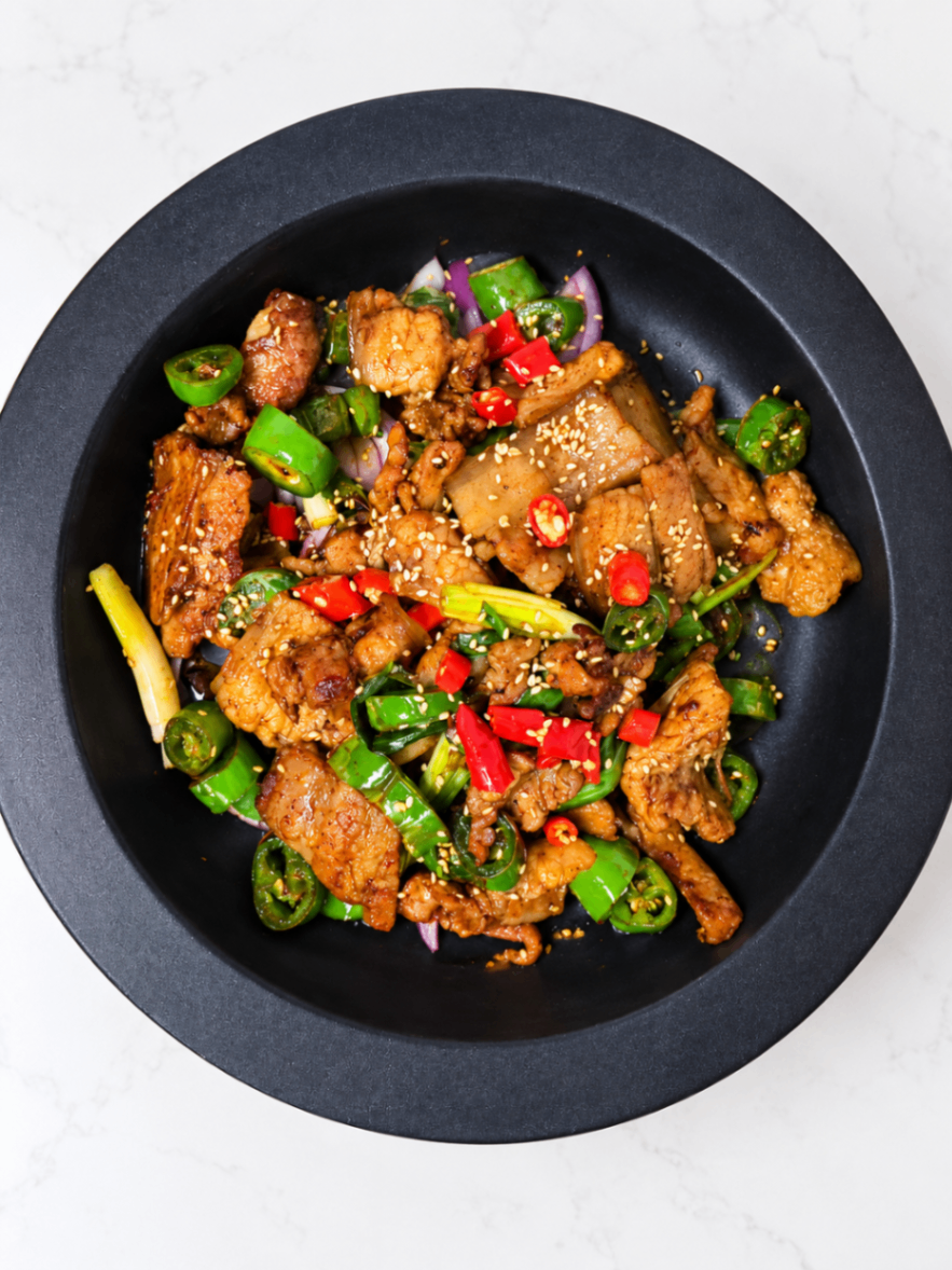 Dry Pot Pork Belly
