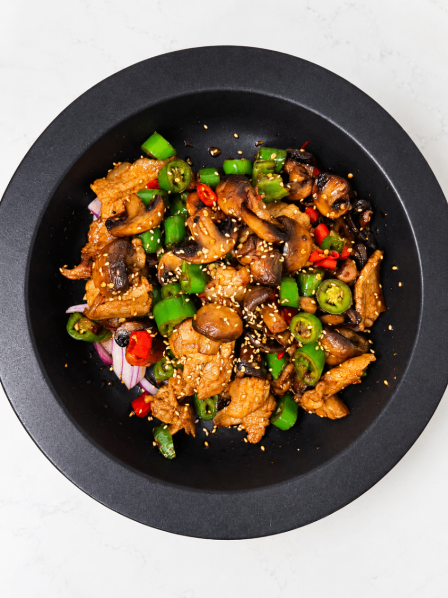 Dry Pot White Mushroom