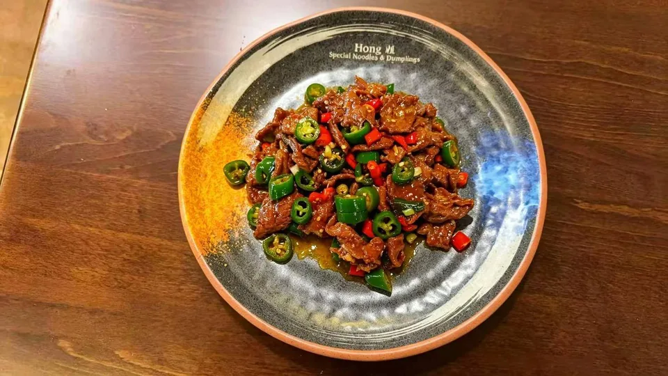 Stir Fried Beef Slices