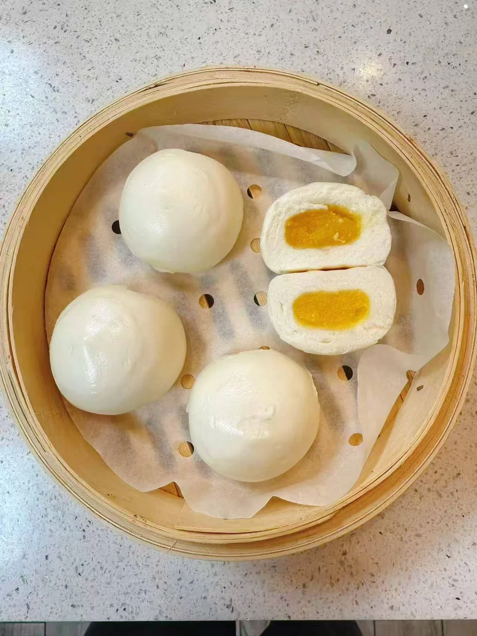 Chinese Custard Bun(4pcs)