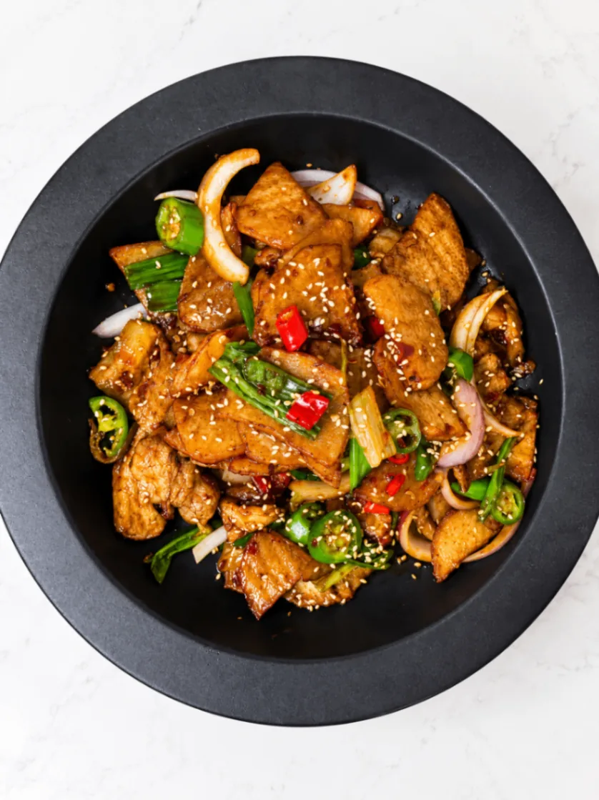 Dry Pot Fish Tofu