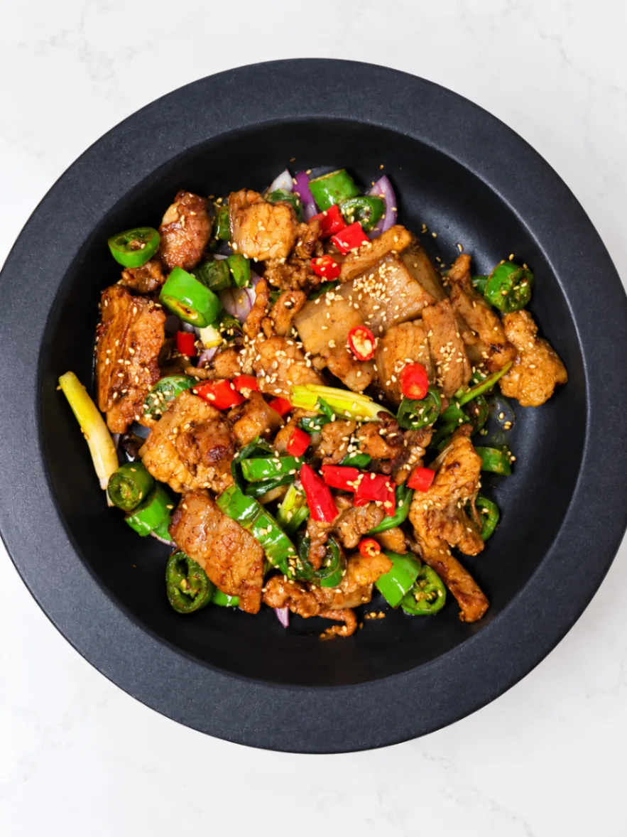 Dry Pot Pork Belly