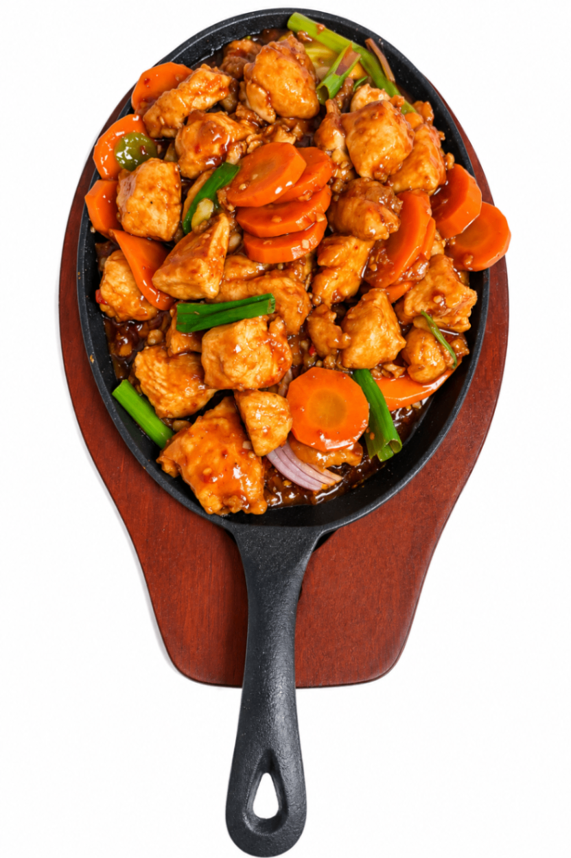 Sizzling Diced Chicken