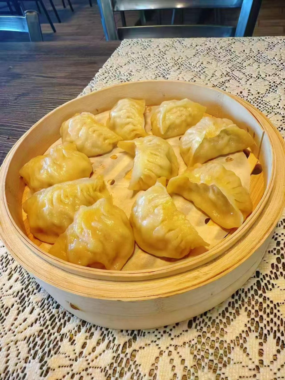 Steamed Crab Roe & Pork Dumplings(10pcs)