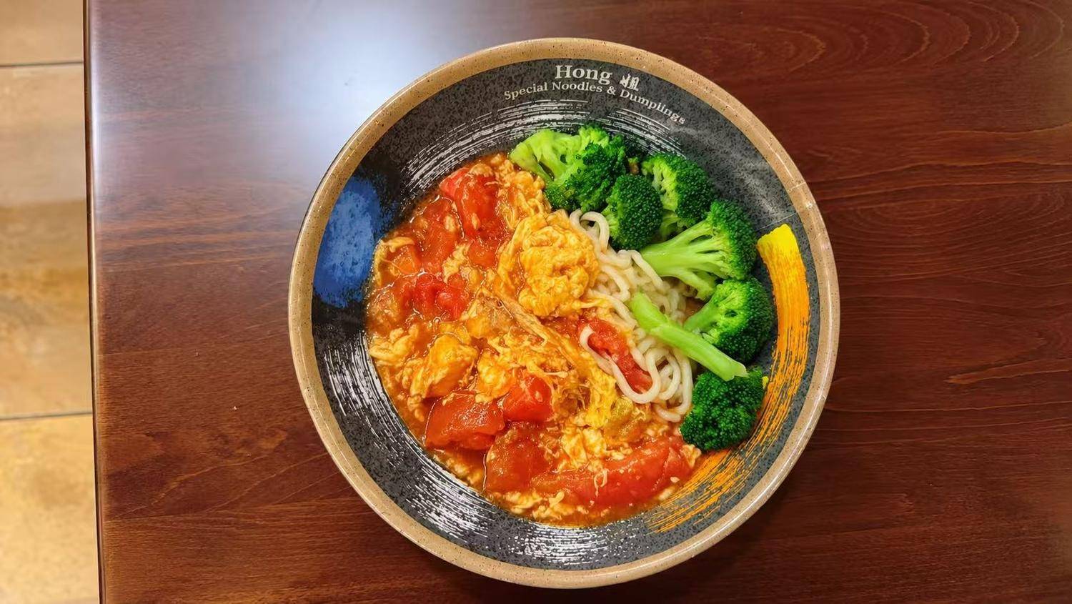 Tomato Stir Fried Egg Noodle