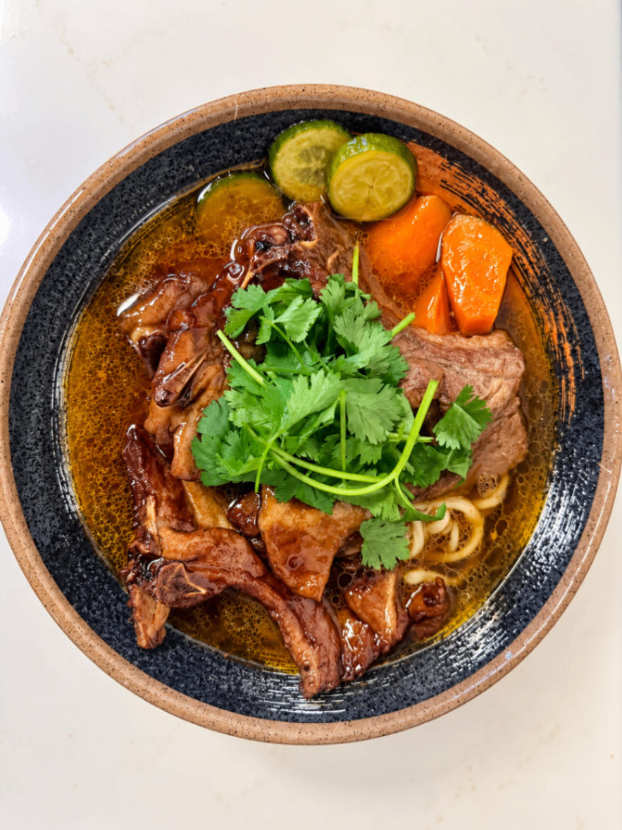 Braised Pork Chop Noodle Soup — Hong Jie Special Noodles & Dumplings