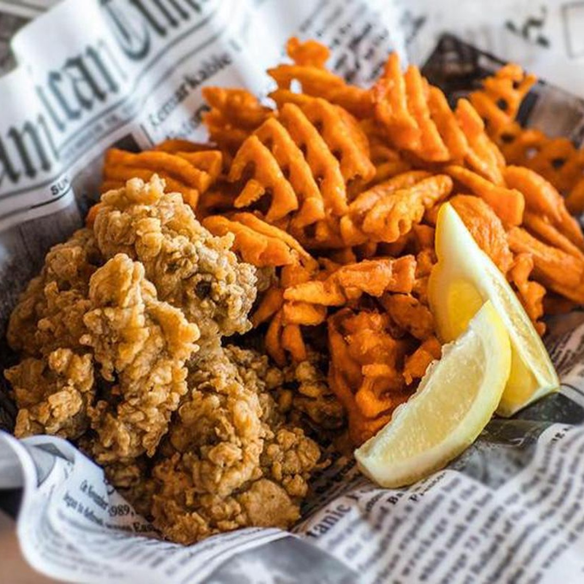 Oyster Basket — Hook & Reel Cajun Seafood & Bar