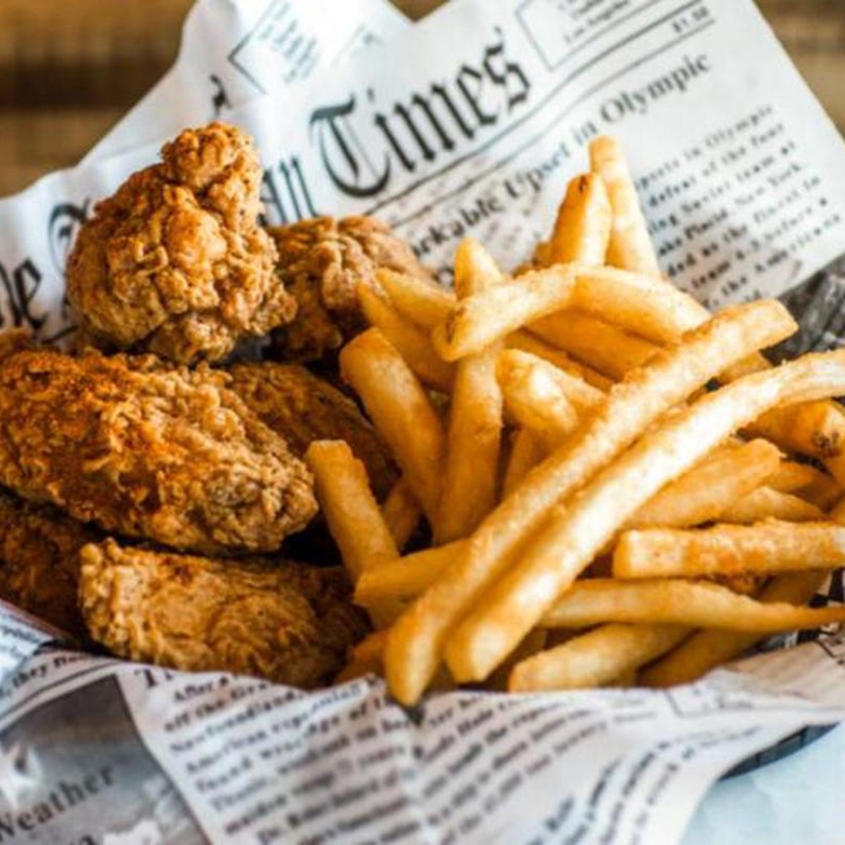 Wings Basket (8) — Hook & Reel Cajun Seafood & Bar