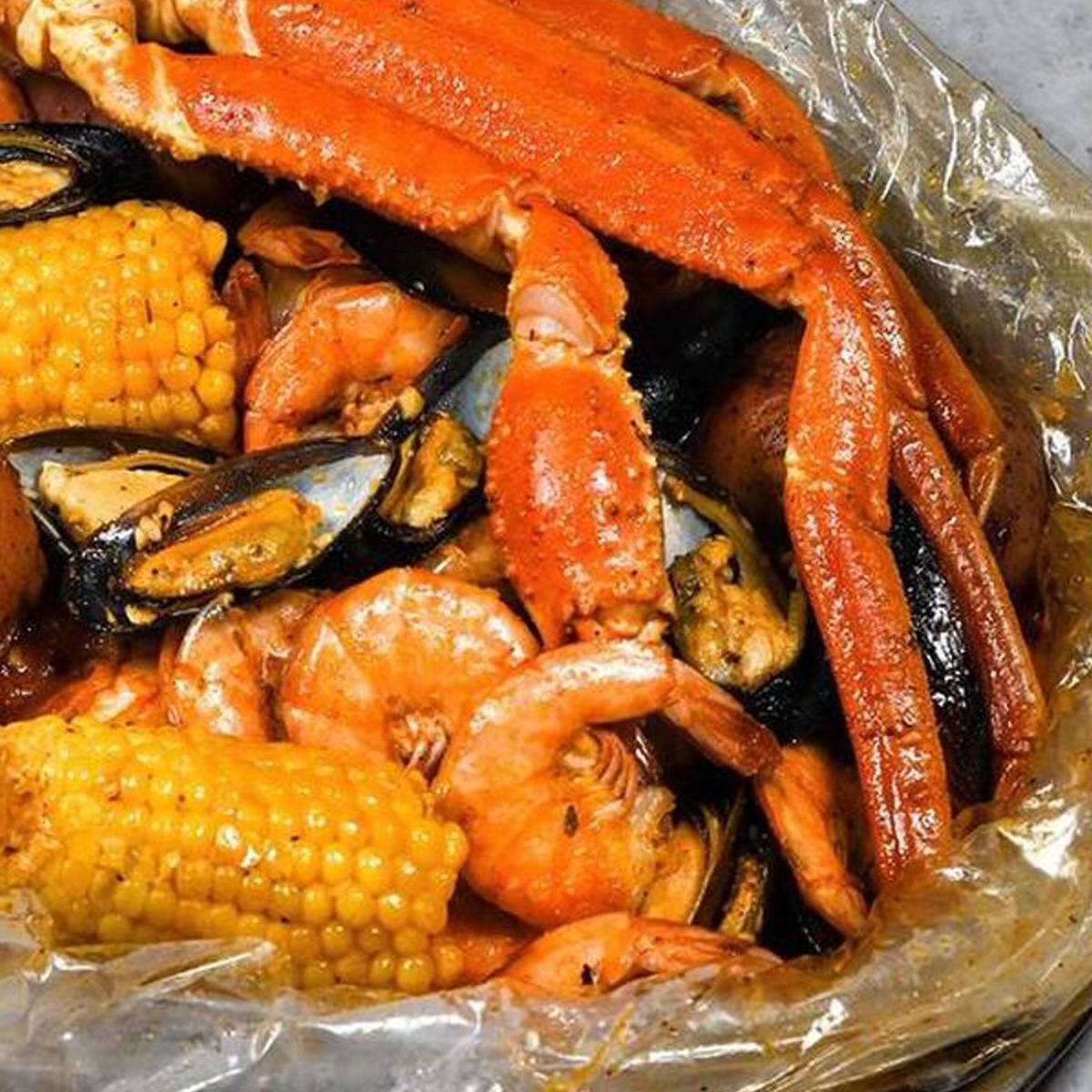 The Perfect Storm — Hook & Reel Cajun Seafood & Bar