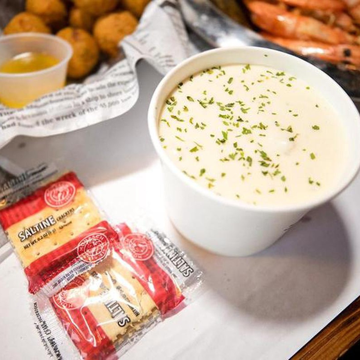 Clam Chowder — Hook & Reel Cajun Seafood & Bar