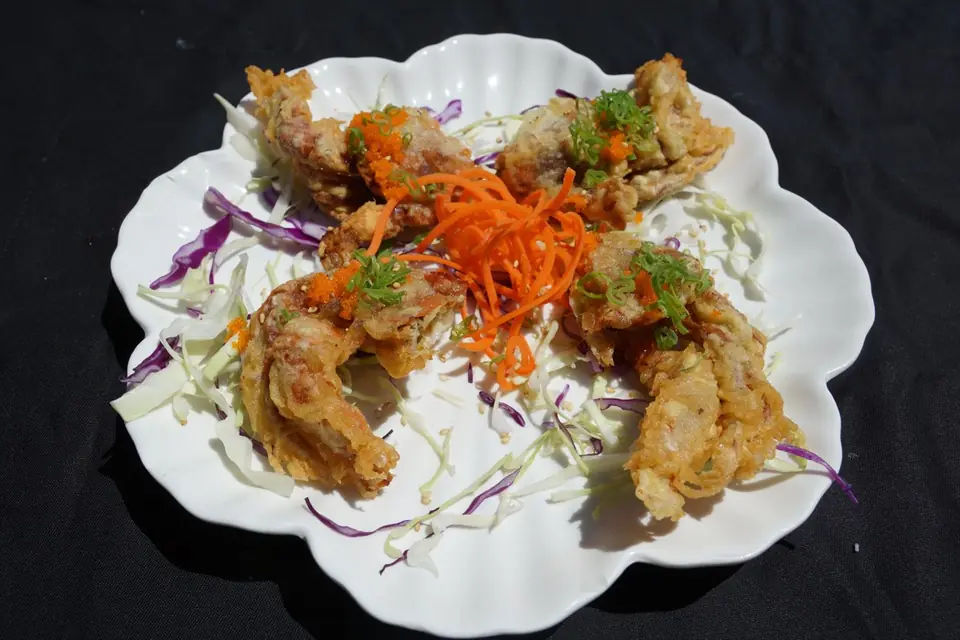 Soft shell crab appetizer