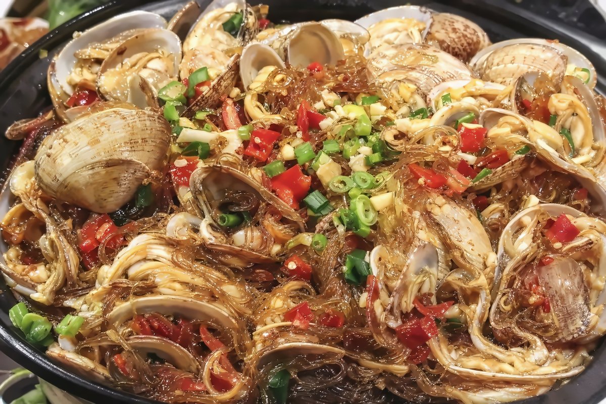 Razor Clam Sour & Spicy Vermicelli — Mr Zheng Noodle House