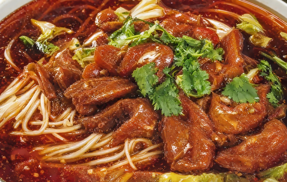 Pig Intestine Noodles — Mr Zheng Noodle House