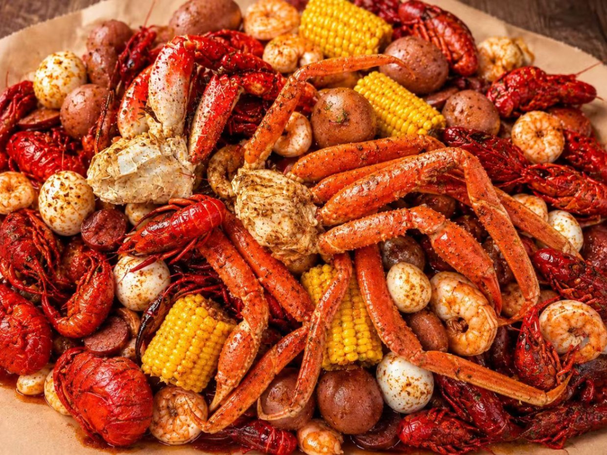 House Platter — Ocean 7 Boiling Seafood & Bar