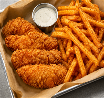 Chicken Tender Basket (3 Pcs) — Ocean 7 Boiling Seafood & Bar