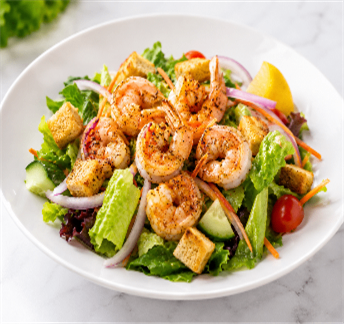 Cajun Shrimp Salad — Ocean 7 Boiling Seafood & Bar