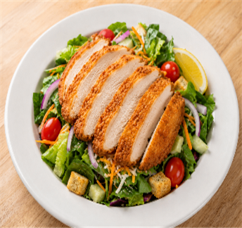 Crispy Chicken Tender Salad — Ocean 7 Boiling Seafood & Bar
