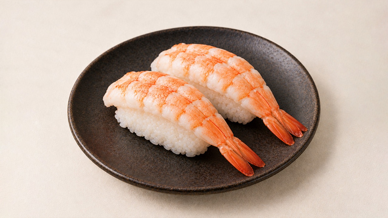 Shrimp Nigiri — Sushi Factory Poki