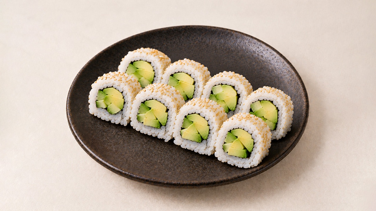 Avocado Roll(8) — Sushi Factory Poki
