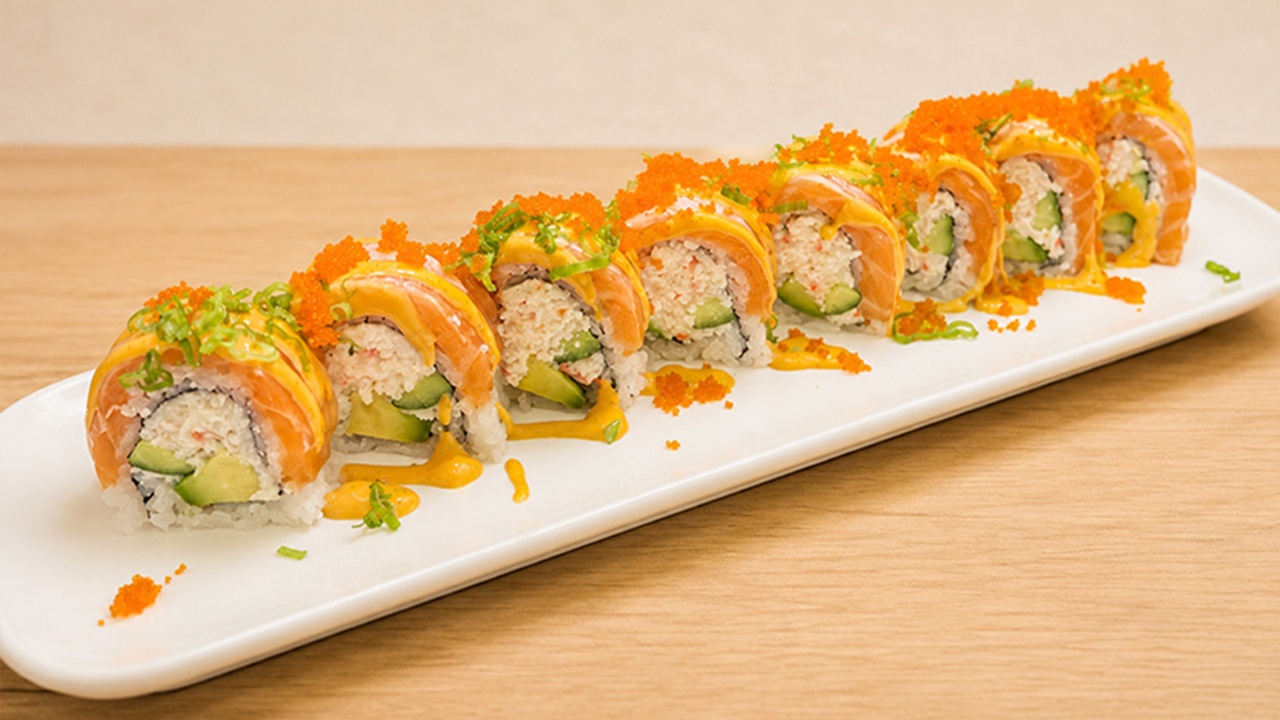 Hot Night Roll(8) — Sushi Factory Poki