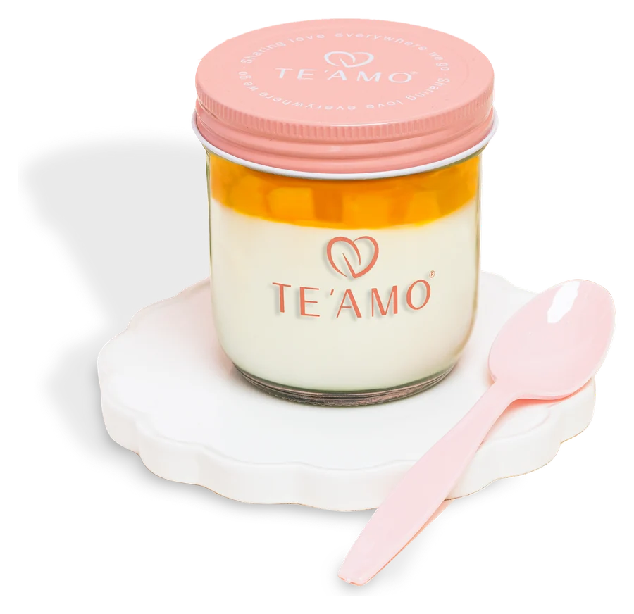 TE’AMO Mango Pomelo Sago Coconut Panna Cotta